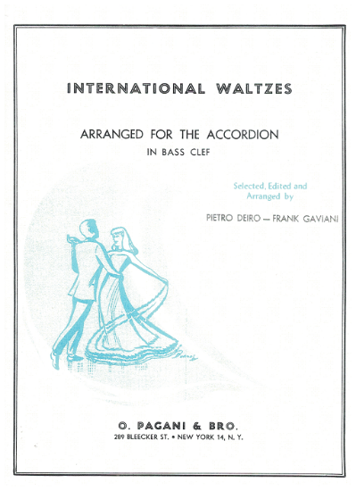 Picture of International Waltzes for Accordion, arr. Pietro Deiro & Frank Gaviani