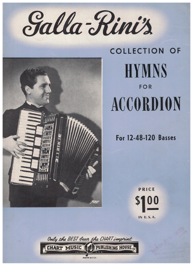 Picture of Collection of Hymns for Accordion, A. Galla-Rini