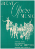 Picture of Great Opera Music, arr. for easy piano solo by Franz Mittler