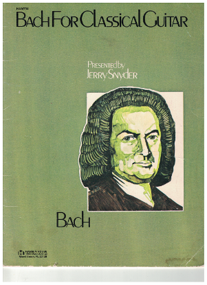 Picture of Bach for Classic Guitar, ed. Jerry Snyder