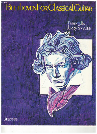 Picture of Beethoven for Classic Guitar, ed. Jerry Snyder