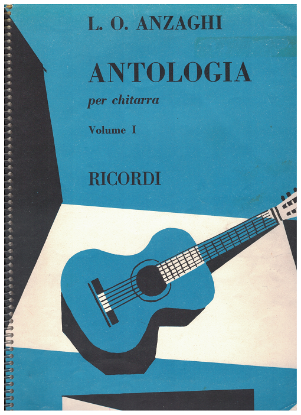 Picture of Anthology for Classical Guitar Volume 1, ed. Luigi Oreste Anzaghi