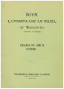 Picture of Royal Conservatory of Music, Piano Studies Grades 9 & 10, 1953 edition, University of Toronto
