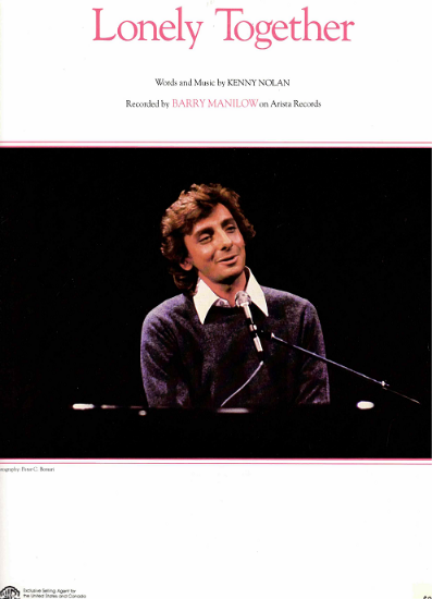 Picture of Lonely Together, Kenny Nolan, recorded by Barry Manilow