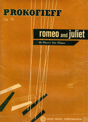 Picture of Ten Pieces from Romeo & Juliet Op. 75, Sergei Prokofieff (Prokofiev), ed. Michael Fredericks, piano solo 