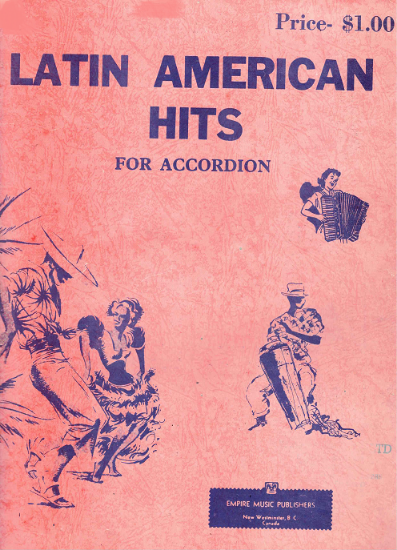 Picture of Latin American Hits, ed. Carle Hodson, accordion solo 
