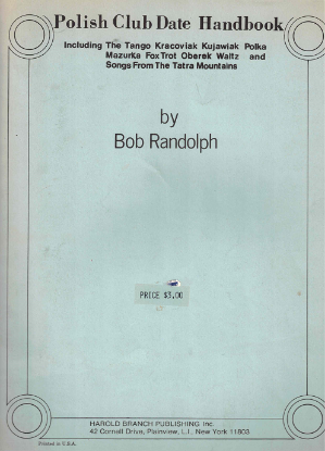 Picture of Polish Club Date Handbook, ed. Bob Randolph, accordion solo