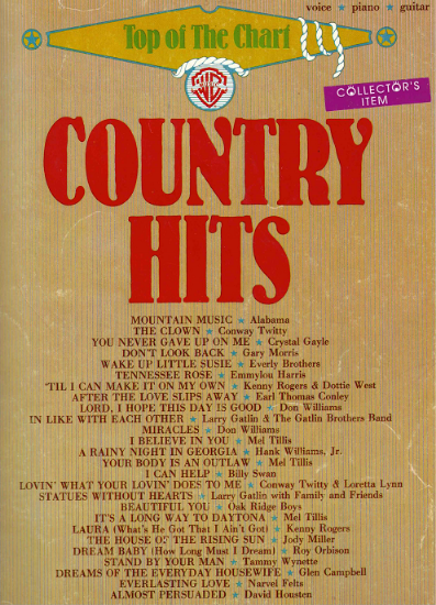 Picture of Top of the Charts Country Hits