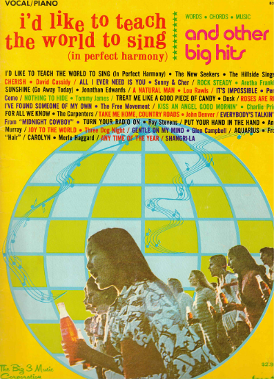 Picture of I'd Like to Teach the World to Sing and Other Big Hits, Songs from 1971 & 1972