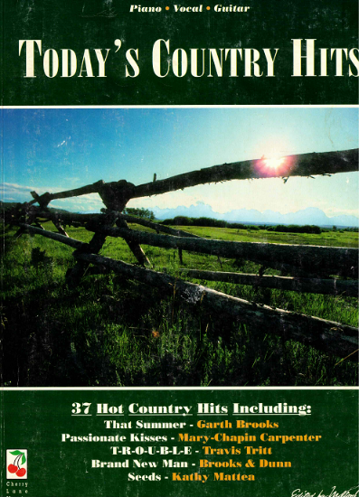 Picture of Today's Country Hits, 37 Hot Country Hits