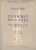 Picture of Difficult Passages for Trumpet First Volume, Ernest Hall