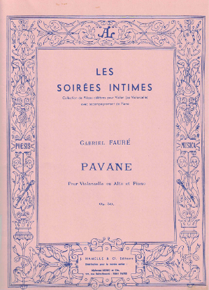Picture of Pavanne, Gabriel Faure, viola or cello & piano
