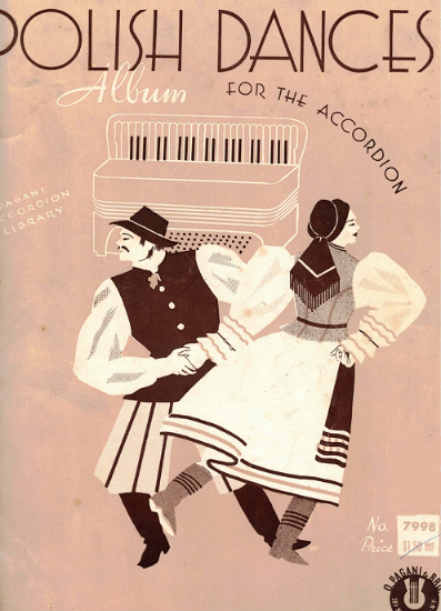 Picture of Polish Dances (beige cover), arr. Pietro Deiro/ Frank Gaviani/ Charles Nunzio, accordion