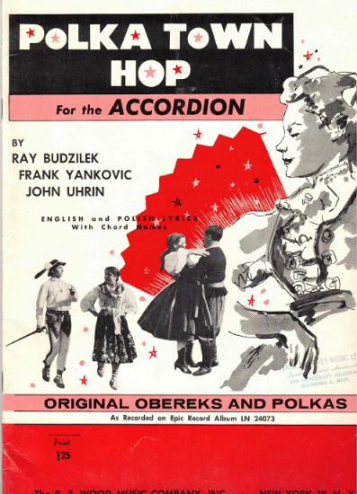 Picture of Polka Town Hop for Accordion, Ray Budzilek/ Frank Yankovic/ John Uhrin, Original Obereks & Polkas