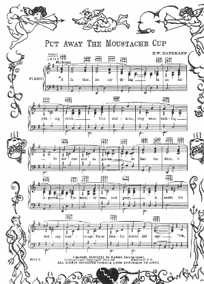 Picture of Put Away the Moustache Cup, H. W. Hanemann, pdf copy