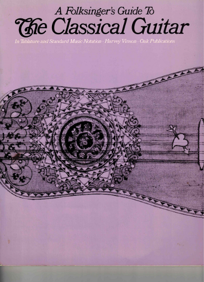 Picture of A Folksinger's Guide to The Classical Guitar, ed. Harvey Vinson