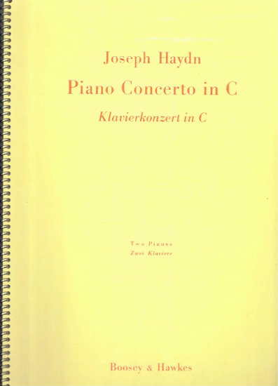 Picture of Concerto in C, Joseph Haydn, piano duo, ed. Gertrud Wertheim & John Andrewes