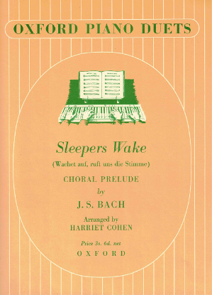 Picture of Sleepers Wake, J. S. Bach, arr. for piano duet by Harriet Cohen