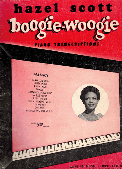 Picture of Hazel Scott Boogie Woogie Transcriptions, piano solo 