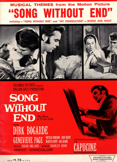 Picture of Song Without End, movie soundtrack selections, ed. Robert C. Haring