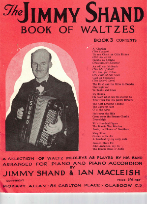Picture of The Jimmy Shand Book of Waltzes Book 3, accordion solo 