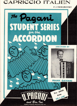 Picture of Capriccio Italien, P. I. Tschaikowsky, arr. Frank Gaviani, accordion solo