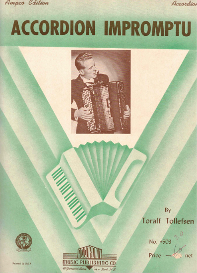 Picture of Accordion Impromptu, Toralf Tollefsen, accordion solo 