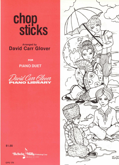 Picture of Chop Sticks, arr. for piano duet, David Carr Glover