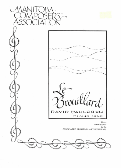 Picture of Le Brouillard (The Frog), David Dahlgren, piano solo 