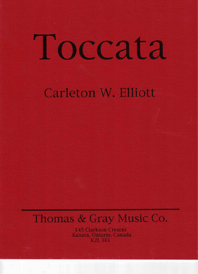 Picture of Toccata, Carleton W. Elliott, piano solo 