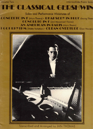 Picture of The Classical Gershwin Volume Two, arr. Jan Thomas, intermediate piano solo 