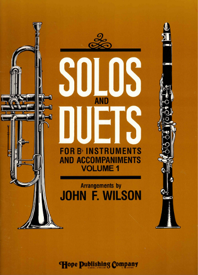 Picture of Solos and Duets for Bb Instruments Vol. 1, sacred solos, arr. John F. Wilson, trumpet & piano 