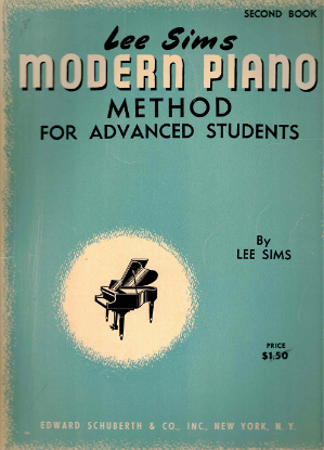 Picture of Modern Piano Method for Advanced Students Second Book, Lee Sims