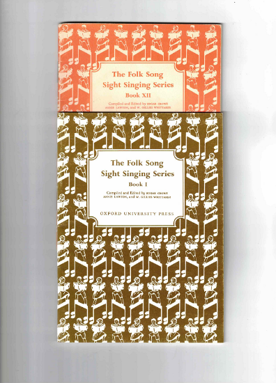 Picture of Folk Song Sight Singing Series, complete set of 12 books, Edgar Crowe/ Annie Lawton/ W. Gilles Whittaker