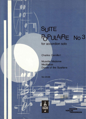 Picture of Suite Populaire No. 3, Charles Camilleri, accordion solo