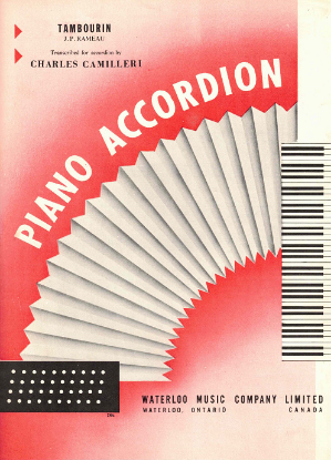 Picture of Tambourin, J. P. Rameau, arr. Charles Camilleri, accordion solo