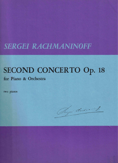 Picture of Second Piano Concerto Op. 18, Sergei Rachmaninoff, transcribed for piano duo