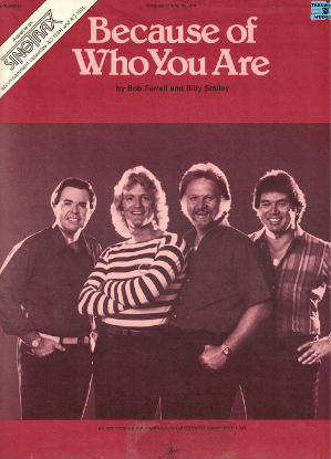 Picture of Because of Who You Are, Bob Farrell & Billy Smiley, recorded by The Imperials
