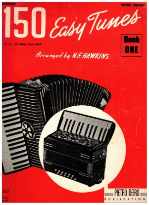 Picture of 150 Easy Tunes Book 1, arr. N. F. Hawkins, accordion 