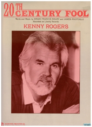 Picture of 20th Century Fool, Brian Francis Neary & James Photoglo, recorded by Kenny Rogers