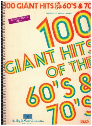 Picture of 100 Giant Hits of the 60's & 70's